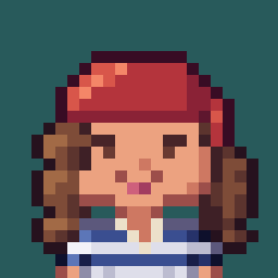 Akin Games logo: a pixel art pirate in a red bandana